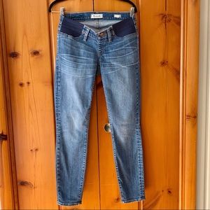 Madewell Maternity Side-Panel Skinny Jeans